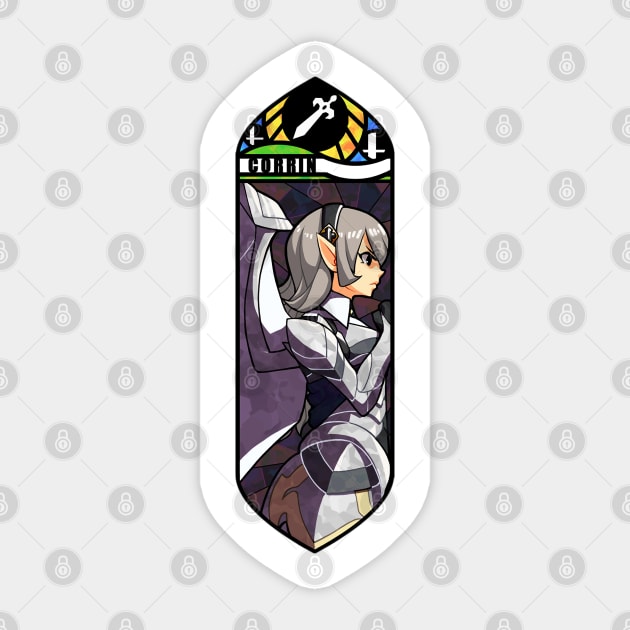 Corrin F Sticker by QuasQuas